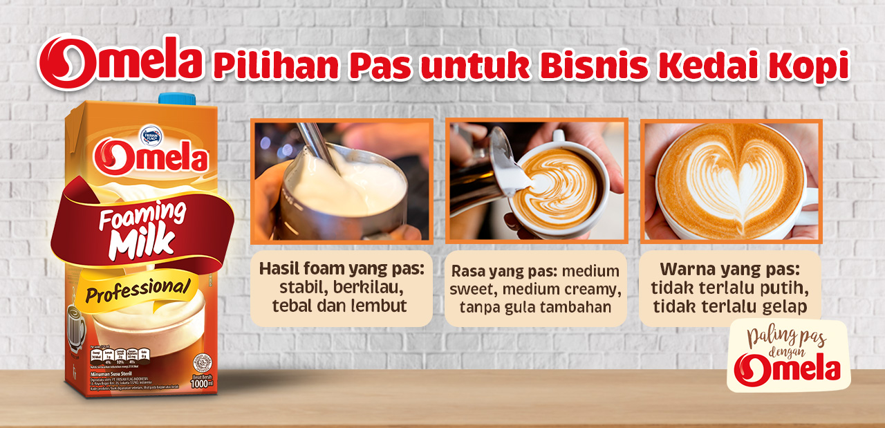 Informasi Produk & Cara Penggunaan Foaming Milk Omela
